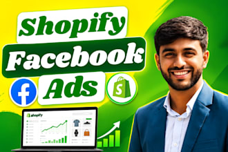 setup meta ads campaign,fb advertising and shopify facebook ads