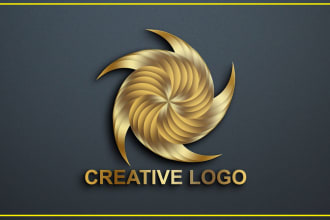 create a creative abstract logo design for you