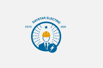 design creative solar electrical logo for your company
