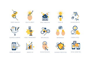 design professional icon set for your app and website