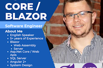 develop asp net 8 apis, web apps, or blazor projects using csharp
