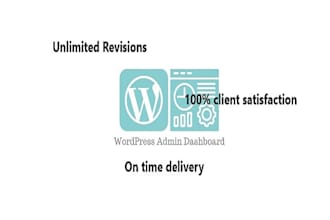 be your virtual assistant for wordpress administrative work