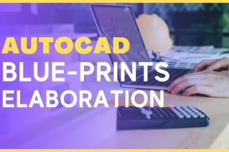 elaborate an electric plans  in autocad for you