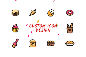 design vector icon for landing page and app in 24 hours