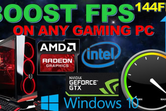 optimize, fix your PC for gaming and streaming fps games like warzone, fortnite