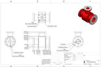 design complete 3d, 2d drawing using autocad or solidworks
