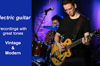 record professional electric or acoustic guitar tracks