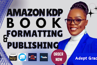 do amazon kdp book publishing, book formatting, amazon ads
