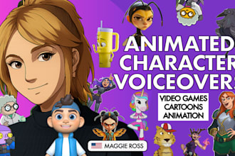 voice your female cartoon character