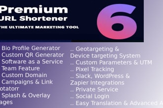 install and set up premium URL shortener on aws or any cloud