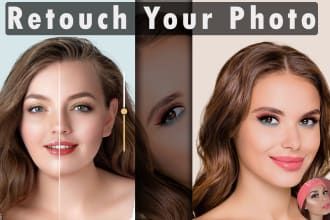 do any photo retouching work ,beauty, skin retouching
