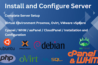 install, configure, and fix problems on vps, vds, and dedicated servers