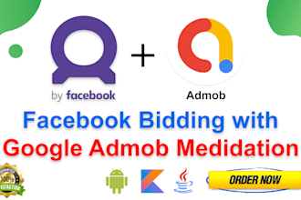 facebook bidding with admob mediation in your android app
