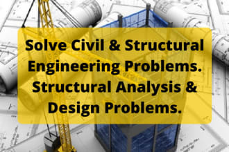do structure analysis and civil engineering problems