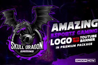 design a cartoon mascot logo for esports, twitch gaming