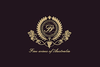create a sophisticated and elegant logo for a fine winemaker