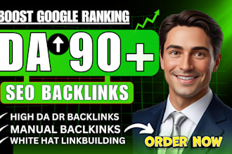 build high da seo backlinks white hat link building for google ranking