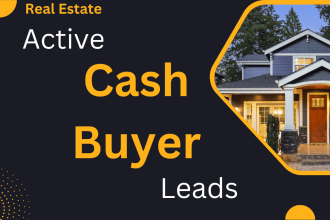 provide motivated seller, cash buyer lists with skip tracing