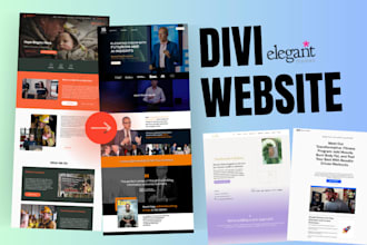 be divi expert for custom divi website using divi builder 5