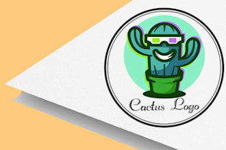 make different cactus logo with unlimited revision