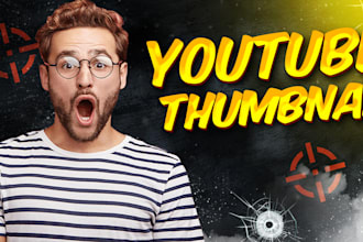 design unique and amazing youtube thumbnails