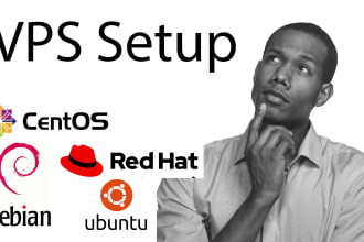 set up linux server contabo digitalocean hetzner vultr and install any app
