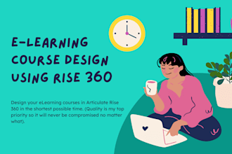 design elearning course using articulate rise