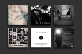 create a custom music album cover