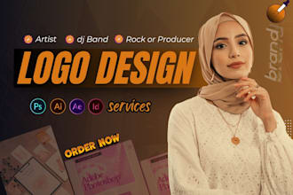 design a custom dj band, metal, music or producer logo within 24 hours