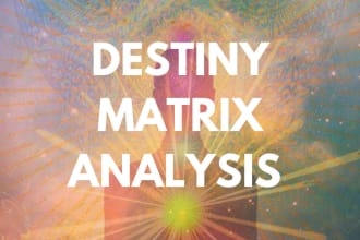 do a destiny matrix text analysis