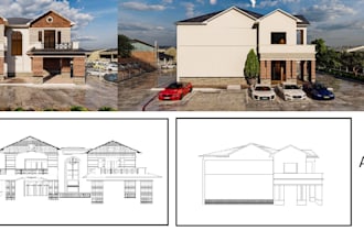 redraw floor plans, and architectural plans with accurate scale in autocad