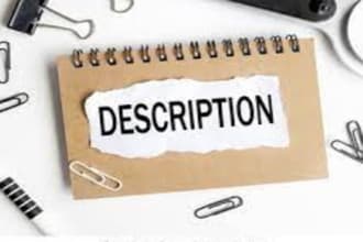 write an amazing description for your book