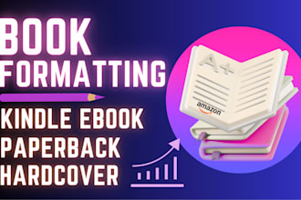 professional book typesetting and formatting for amazon KDP