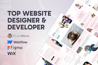 design and develop the best landing page on any platform