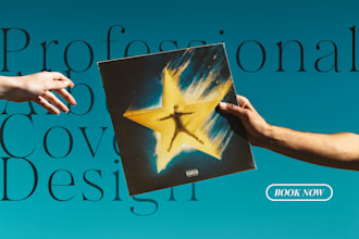 design professional album or single cover art for your music