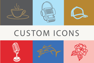 create custom icons for your brand