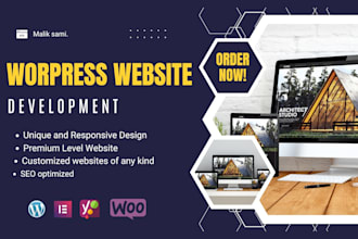build wordpress website design, website redesign, website development, podcast