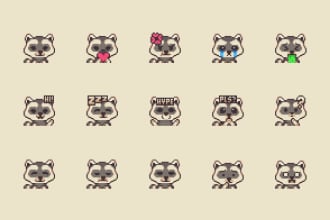 draw pixel art twitch emotes