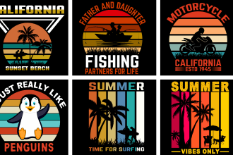 do summer t shirt design ,retro vintage t shirt design, graphic t shirt design