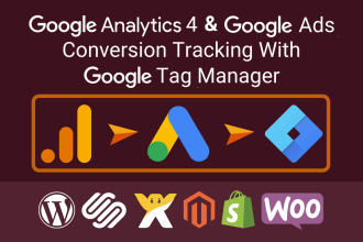 setup google analytics 4, ads conversion tracking via tag manager