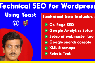 do on page technical seo for wordpress using yoast