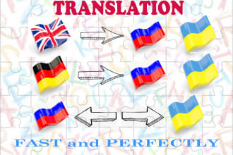 translation of various documents and documentation