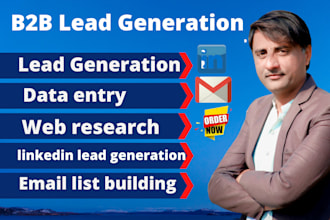do lead generation data entry and webresearch in 24 hours