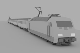 make a low poly vehicle 3d model in blender