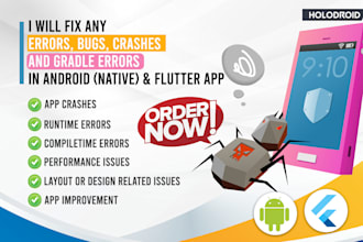 fix kotlin or flutter bugs and errors