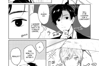 translate and typeset japanese manga and doujinshi to english