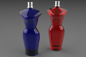 do 3d cad modeling, rendering, product design, dxf, stl file