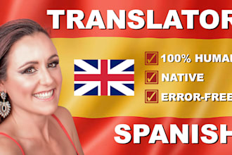 do english to spanish translation native spanish