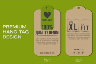 design clothing tag, clothing label, tag design, and hangtag