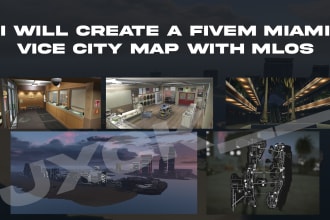 create a fivem miami vice city map with mlos